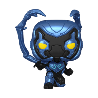 Blue Beetle Crouching With Chance Of Chase (1403) Blue Beetle Pop Vinyl
