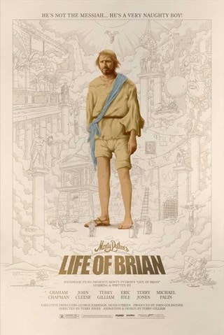 Monty Python's Life Of Brian Florey 61cm x 91cm Fine Art Print