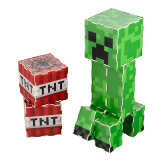 Creeper Minecraft Construction Kit