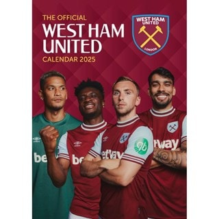 West Ham United FC 2025 Calendar A3