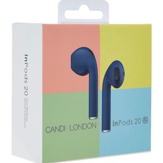 Candi London Inpods 20 Navy True Wireless Bluetooth Earphones