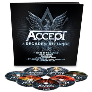 A Decade of Defiance - Limited Edition 7CD Earbook
