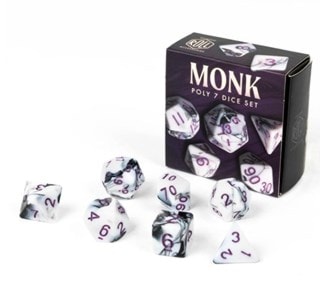 Monk 7 Polyhedral Dice Set