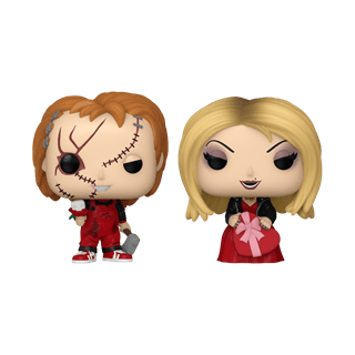 Chucky & Tiffany Valentines Funko Pocket Pop 2 Pack