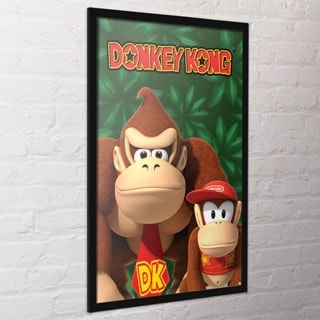 Donkey Kong And Diddy Kong Nintendo 60cm x 90cm Framed Maxi Poster