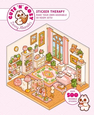 Cute 'n' Cozy Sticker Therapy Activity Book