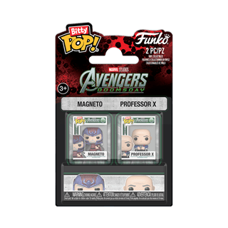 Magneto & Professor X Avengers Doomsday Funko Bitty Pop 2 Pack