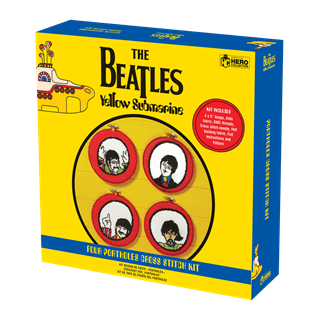 The Beatles Band Portholes Hero Collector Cross Stitch Craft Kit