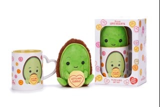 Avo-Cuddle Swizzels Love Hearts Mug And Soft Toy Set