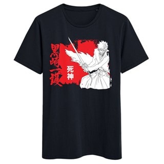 Red Text Character Figure Bleach Tee