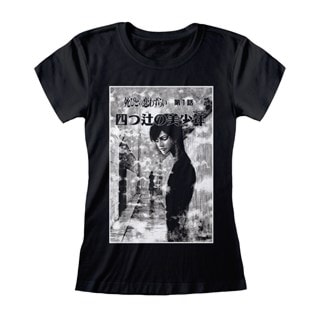 Junji-Ito: Black And White Ladies Fit Tee