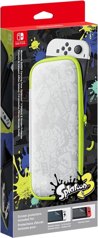 Nintendo Switch Splatoon 3 Case & Screen Protector