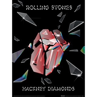 Hackney Diamonds Rolling Stones hmv Exclusive Loose 30 x 40cm Print