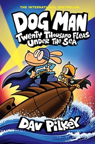 Dog Man 11: Twenty Thousand Fleas Under The Sea Paperback By Dav Pilkey