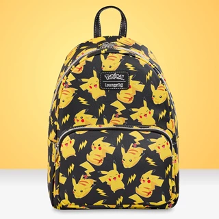 Pikachu All Over Print Pokemon Loungefly Mini Backpack
