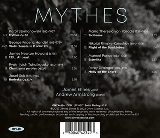 James Ehnes/Andrew Armstrong: Mythes
