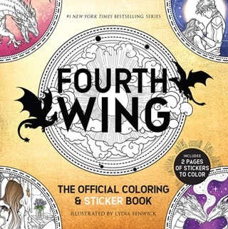 Fourth Wing The Official Colouring & Sticker Book