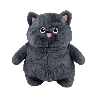Yabu Black Kitty Fluffy Kenji Plush