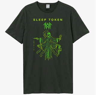 Sleep Token BL Poster Charcoal Tee