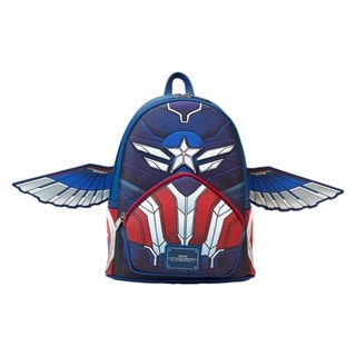 Captain America Brave New World Cosplay Loungefly Mini Backpack