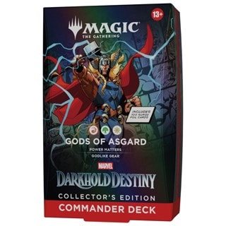 Marvel Darkhold Destiny Gods Of Asgard Collector's Commander Deck Magic The Gathering Trading Cards