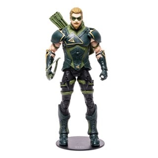 Green Arrow Wave 7 DC Gaming Action Figure With Chance of Platinum Edition Figure