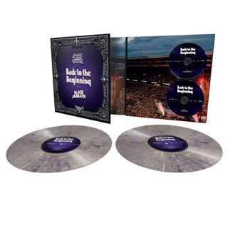 Back to the Beginning - Limited Edition Silver & Purple Metallic Splatter 2LP + 2 Blu-ray