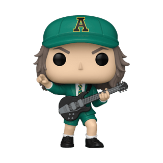 Angus Young In Green Outfit 411 AC/DC Funko Pop Vinyl