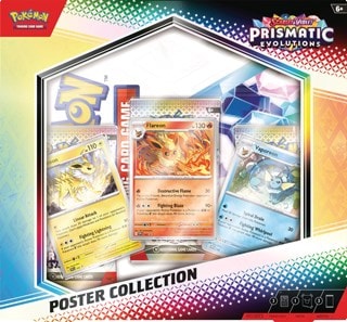 Scarlet & Violet 8.5 Prismatic Evolution Poster Collection Pokemon Trading Cards