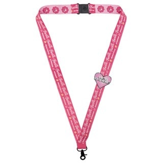 Hey Barbie Lanyard & Pin Badge Set