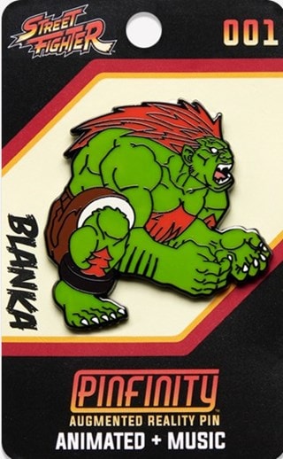 Blanka: Street Fighter Pinfinity Pin Badge