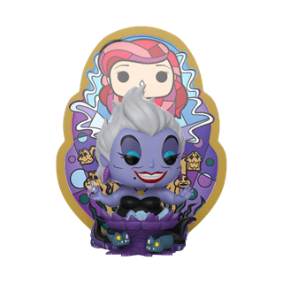 Ursula Ariel Stained Glass 1638 Disney Villains Funko Pop Vinyl Deluxe