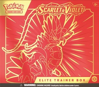 Scarlet & Violet Elite Trainer Box Pokemon Trading Cards