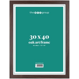 Oak hmv 30cm x 40cm Print Blank Frame