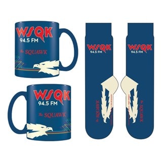 WSQK Stranger Things 5 Mug & Sock Set