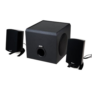 Klipsch Pro Media 2.1 BT Black Bluetooth Bookshelf Speakers With Subwoofer