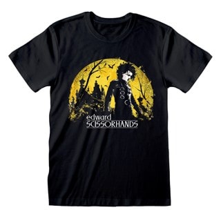 Moon Glow Edward Scissorhands Black Tee