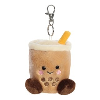 Milky Tea Boba Palm Pals Clip-On Plush