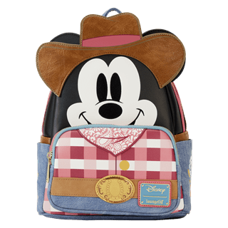 Western Mickey Mouse Cosplay Mini Backpack Loungefly