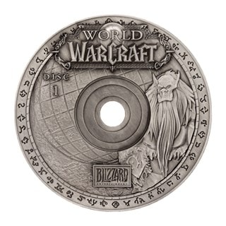 World Of Warcraft Limited Edition Metal Replica CD-ROM