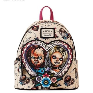 Bride Of Chucky Valentines Loungefly Mini Backpack hmv Exclusive