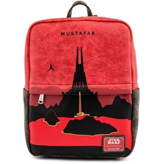 Star Wars: Mustafar Square Mini  Loungefly Backpack