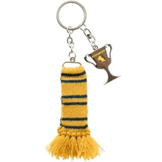 Hufflepuff Scarf Harry Potter Keyring