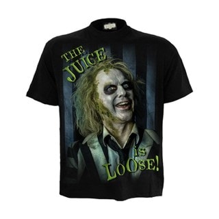 Juice Is Loose Beetlejuice Black Tee