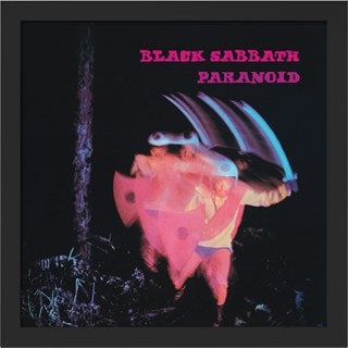Black Sabbath Paranoid Framed Album Cover Print