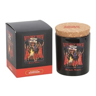 Witches' Brew Steven Rhodes Oat Milk Latte Scented Glass Candle