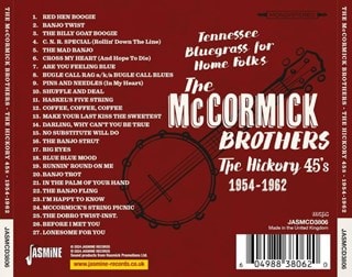 Tennessee bluegrass for home folks: The hickory 45s 1954-1962