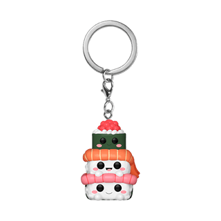 Sushi Stack Trio Kawaii Foodies Funko Pop Vinyl Keychain