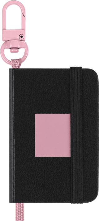 Blackpink Moleskine Mini Notebook Charm
