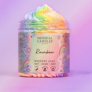 Rainbow Whipped Soap